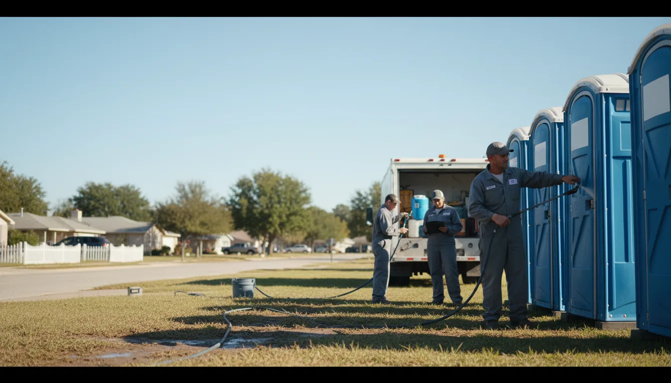 Long-Term Portable Toilet Rental in New Knoxville, OH near me